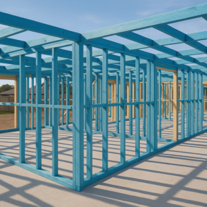 450 x 63mm E13 H2 Treated LVL - 6.0m